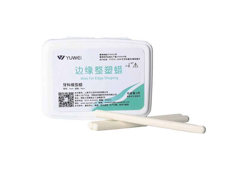 Edge molding wax