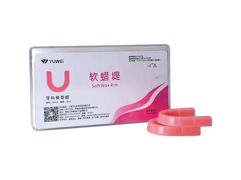 Soft wax embankment