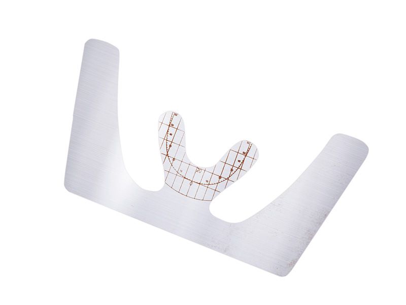 Graduated jaw flat panel